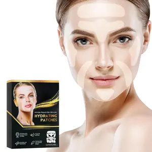 Face & Forehead Wrinkle Patches - 12 PCS Anti Wrinkle Patches for Face Overnight, Facial Patches for Wrinkles Face Smoothing Patches Wrinkles Treatment Women & Men Gentle Skincare Moisture Smoother Skin Repair Comfort