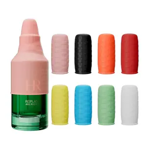 Silicone Perfume Bottle Cover, 8 Counts/set Portable Leak-proof Perfume Bottle Cap, Storage Organizer, Storage Bottles & Jars for Indoor & Outdoor