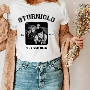 Sturniolo Triplets Shirt Collection Versus Tour, Matt, Chris, Nick - Perfect Gift for Her Tshirt