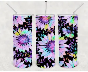 Trippy Sunflower 20oz Tumbler
