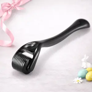 Handheld Beard Roller, Portable Reusable Micro-Needle Tool for Face, Beard, Body, and Scalp, Suitable for Men and Women, 0.25mm