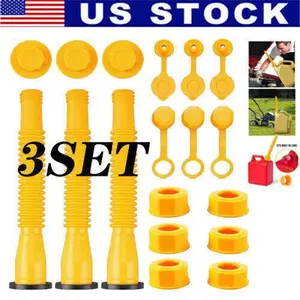 3x Replacement Gas Can Spout Nozzle Vent Kit for Plastic Gas Cans Old Style Cap7 Gasoline tank Gasoline tank  Gasoline tank Gasoline tank Gasoline tank  Gasoline tank US Stock