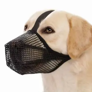 Dog Mesh Breathable Muzzle, Anti-Bite, Anti-Bark, Anti-Eating, Breathable Pet Muzzle, Does Not Affect Drinking Water