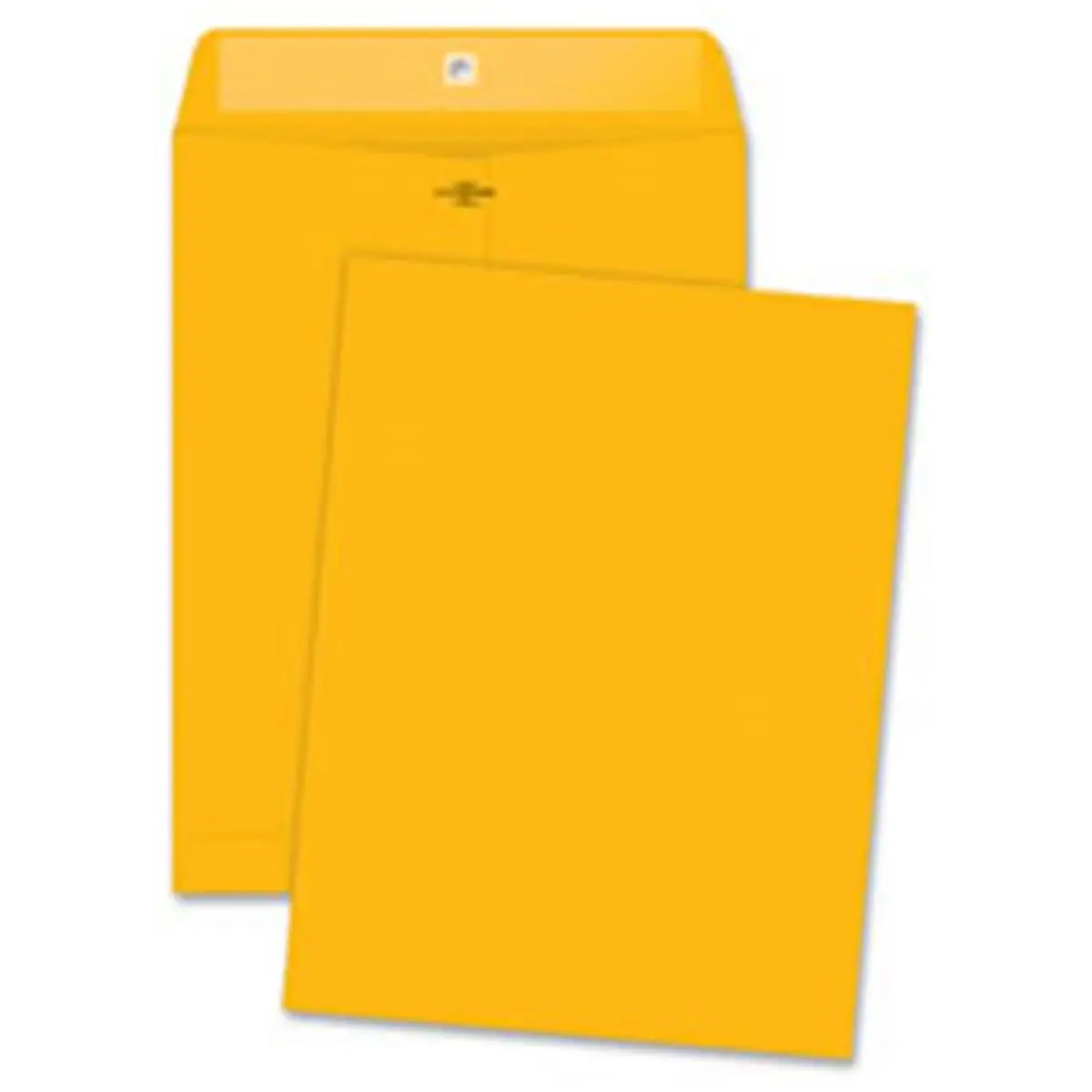 Quality Park QUA37891 Durable Self-Sealing Rectangular Gummed Clasp Envelopes, Hi-Bulk Kraft Cardboard, 9 in. x 12 in., 100-BX Letters & Postal Supplies for Office Use