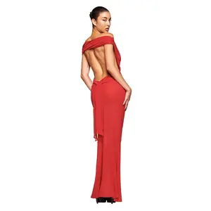 KAHLO MAXI DRESS - RED