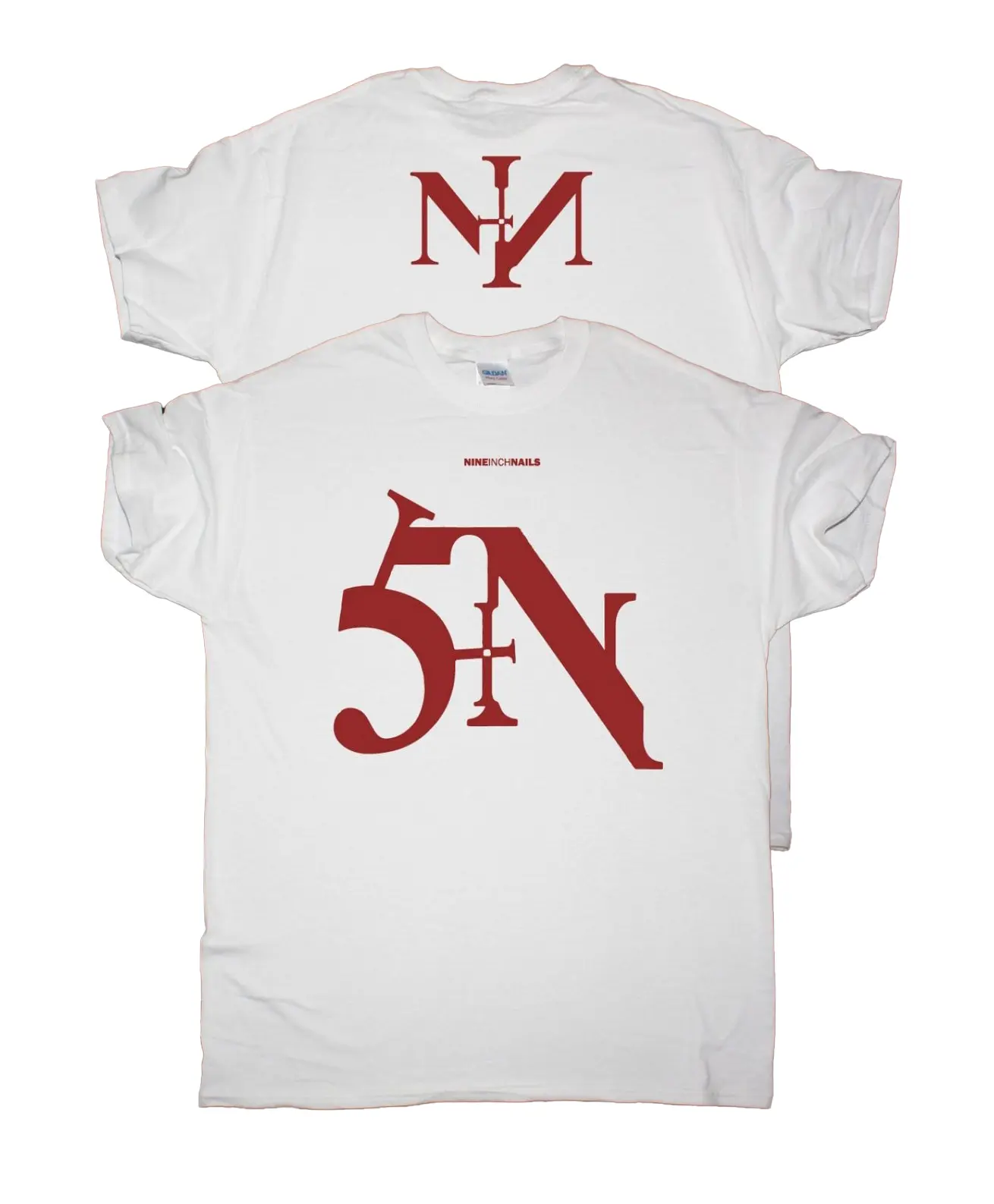 NINE INCH NAILS SIN NEW WHITE Unisex T-SHIRT