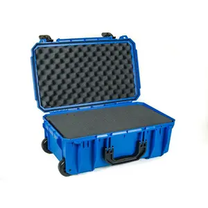 212 MAIN 830 Rolling Tool Box - Portable Tool Organizer with Foam Insert, Waterproof Airline-Safe Wheeled Carry-On Case, Rust-Proof Hinge