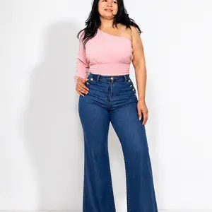 Gold-Button Jean Campana (Stylish Denim Accent Buttons for Jean Customization)