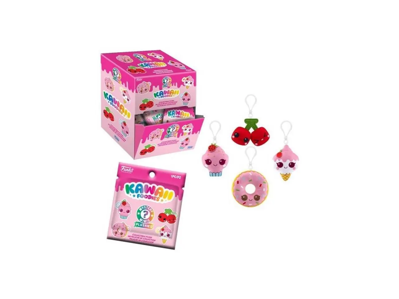 Funko Foodies Mystery POP Plush Keychain Approximately 4 Inch One Random Character Per Purchase