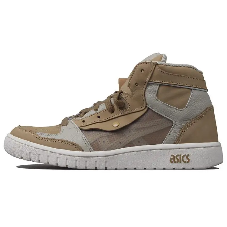 ASICS Court Alpha L Costs F Ce Camel High Top Skate Shoes Unisex Brown 1203A137-200