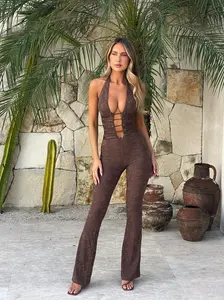 SAWYER JUMPSUIT MOCHA SAWYER JUMPSUIT MOCHA