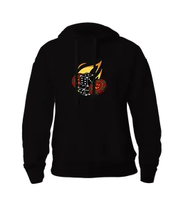 LNVI Las Nevadas Fire Black Hoodie