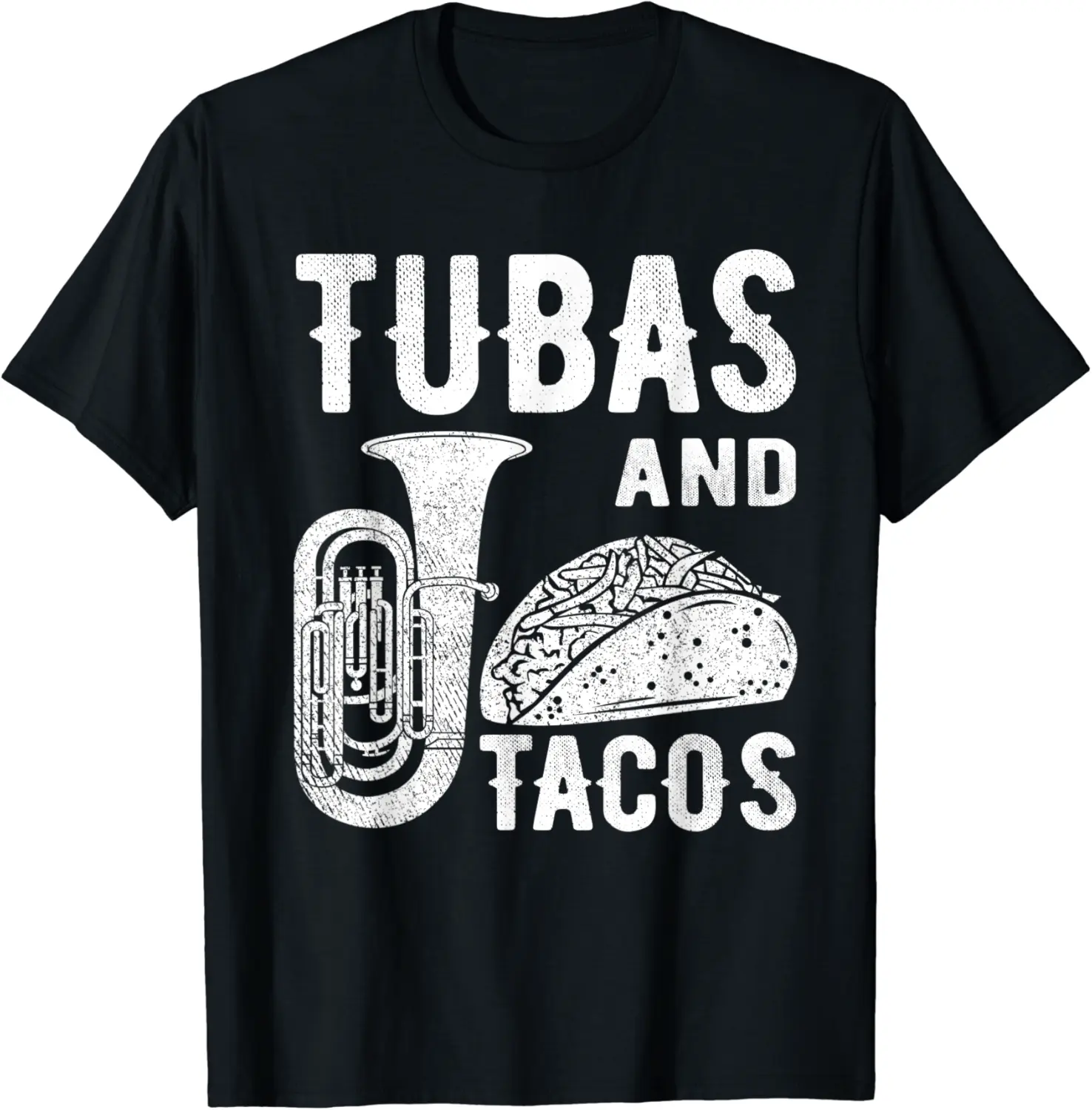 Funny Tuba Player Marching Band Tubas and Tacos Taco Shells T-Shirt - Yoandymira Shop 31B08R35BH2M
