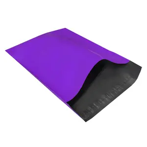 UOFFICE Purple Poly Mailer Envelopes 12" x 15.5" Pack of 250 Tear-Resistant Waterproof for Enhanced Branding and Security Cost-Effective Packaging