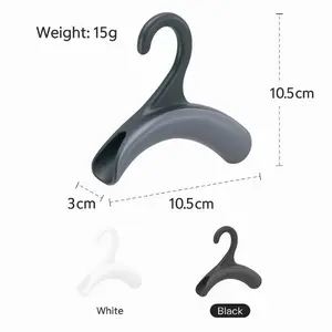 5pcs/10pcs Plastic Bag Hanger Hooks for Closet Organization, Space-saving Hooks for Handbags and Scarves. Wardrobe Storage Solution for Handbags and Backpacks.  Multi-purpose Hooks for Hanging Bags and Coats.  Bag Hangers for Small Closets