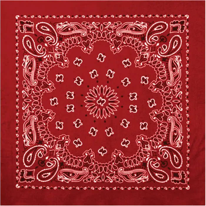 Red - Trainmen Bandana 22 in. x 22 in.