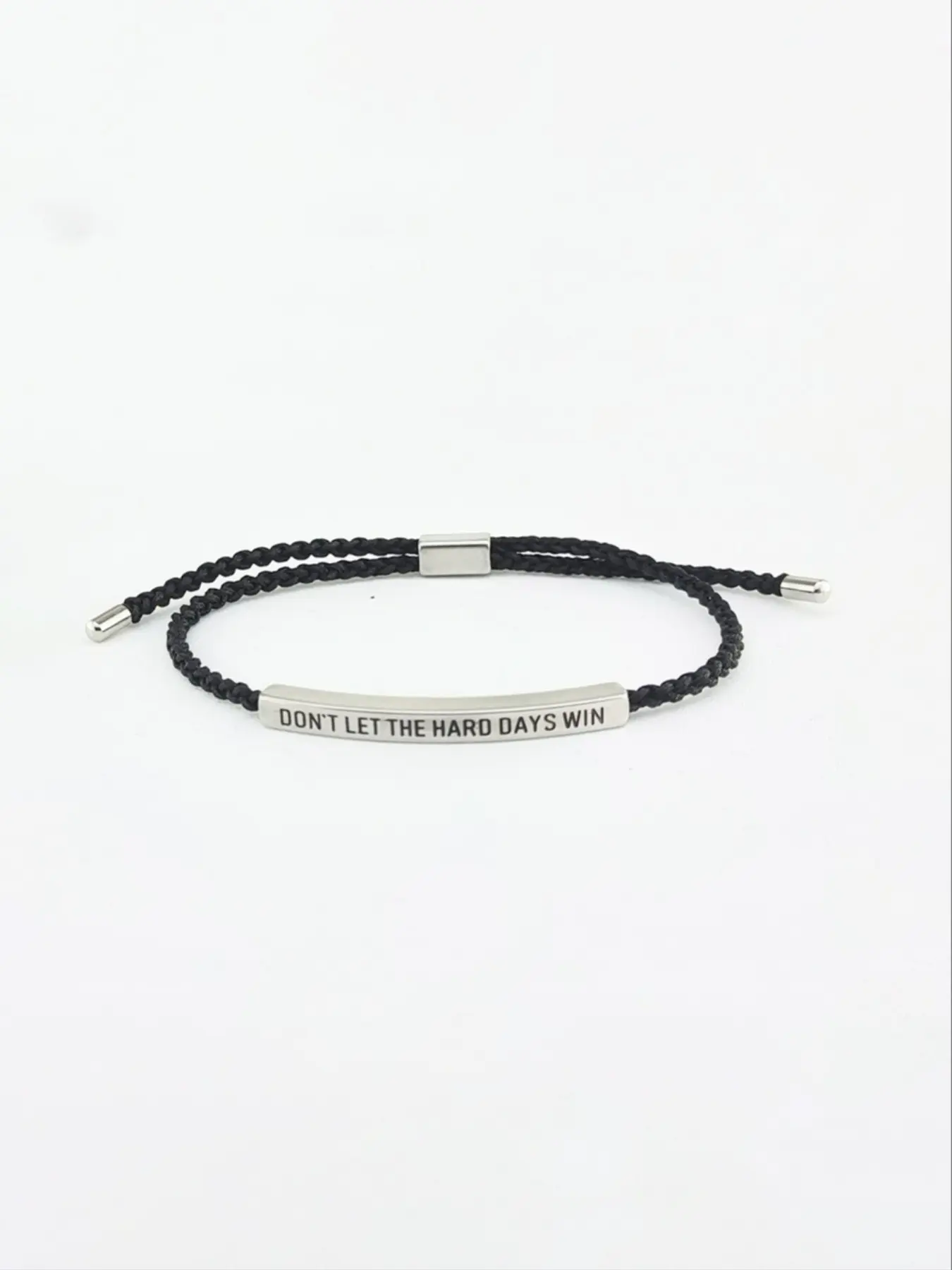 Unisex Inspirational High Quality Bracelet, Adjustable Knit Wristband, Positive Energy Gift, Versatile Fashion Accessory, Perfect for Daily Wear, Everyday Wear Bracelet, Jewelry Bracelet