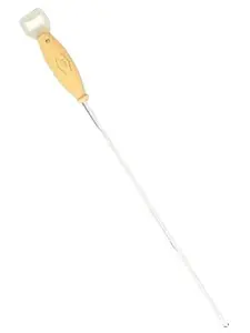 Booze Brothers Beer Caramelizer Utensil for Perfectly Caramelized Beer Stainless Steel Wood Poker Wooden
