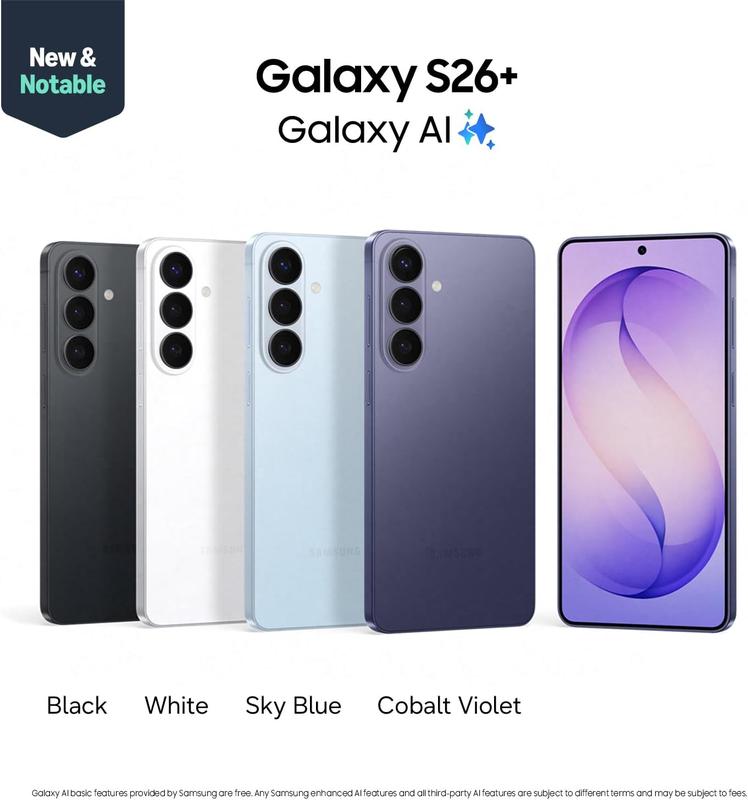 Samsung Galaxy S26+ (Unlocked) from Samsung US