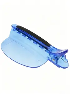 Transparent Blue Bang Trimmer, Home DIY Haircut Tool, Easy-To-Use Hair Clipper for Beginners, Perfect for Daily Styling Needs