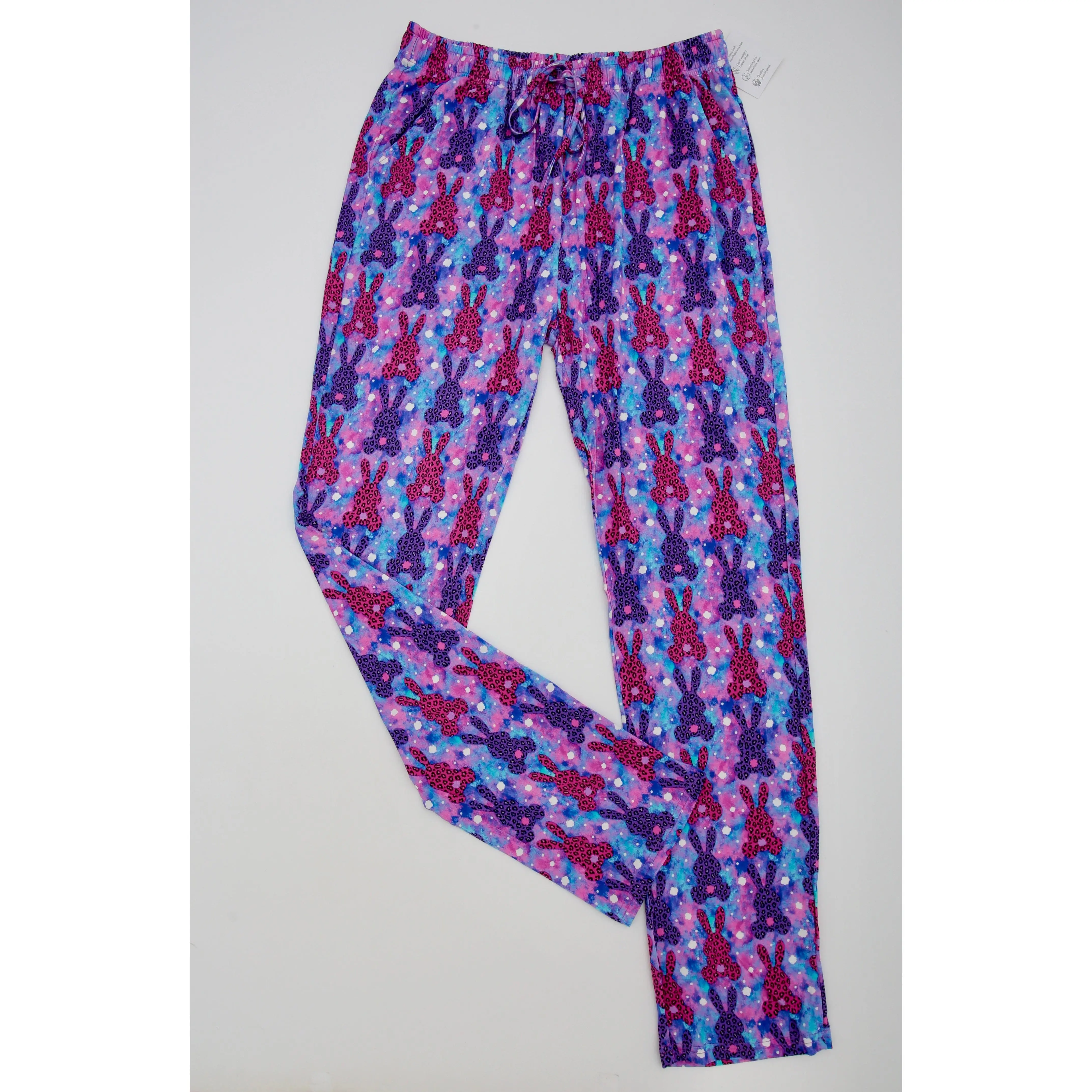 Cotton Candy Bunny Pajama Pants