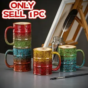 20oz Large Coffee Cup, Microwave & Dishwasher Safe, Perfect for Home and Office Use, Best Gift for Family and Friends, Drinkware Cup, Ceramic Cup