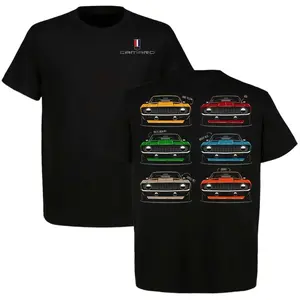Chevrolet Camaro Evolution Series T-shirt, Classic Car Design Tee, Great For Car Enthusiasts, Gift For Car Lovers