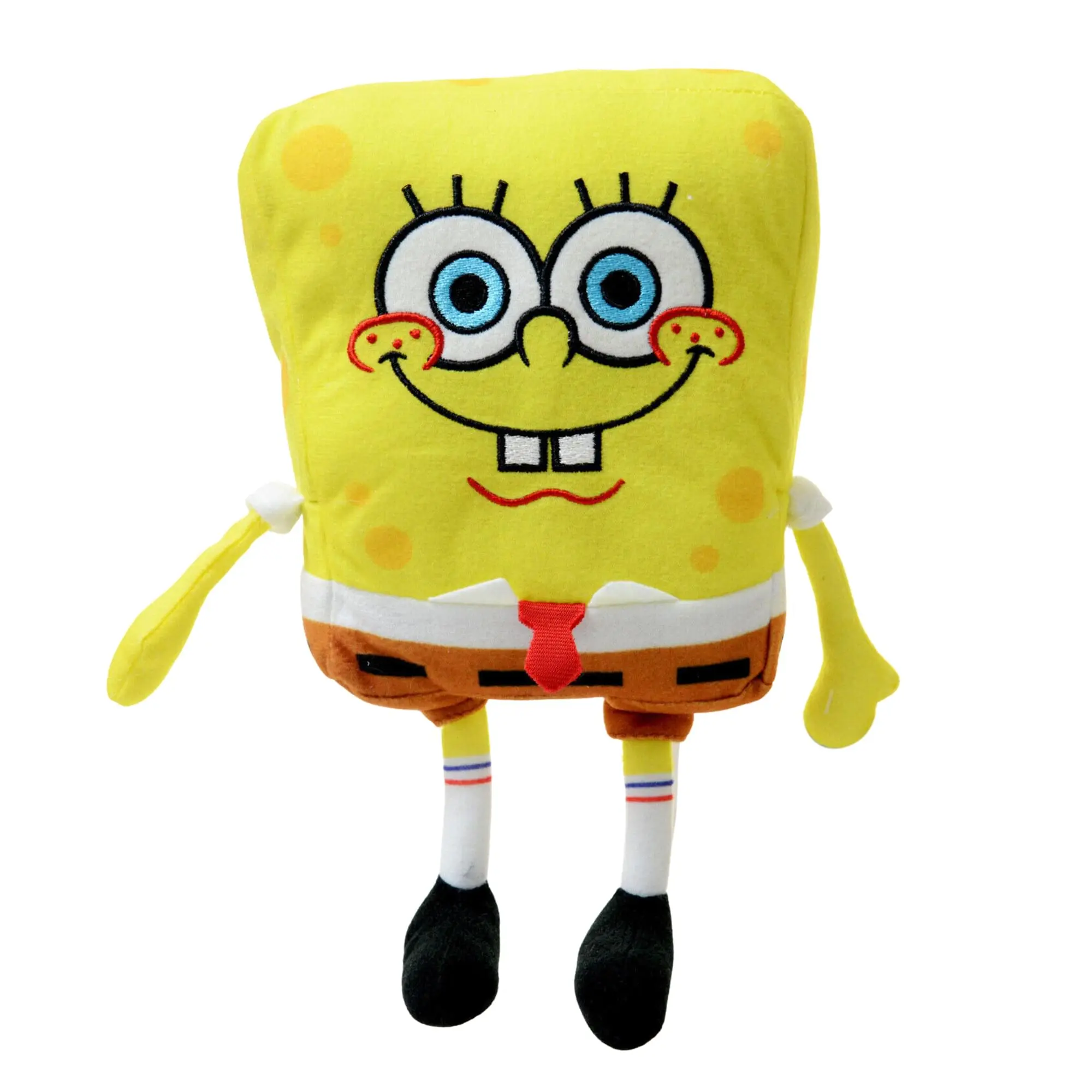 Licensed Johnny’s Toys 10-in SpongeBob SquarePants Cute Stuffed Animal, Soft Adorable Stuffed Doll (Closed Mouth)
