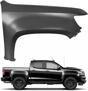 Front Right Fender Compatible with 2015-2022 Chevy Chevrolet Colorado Replacement for 23373629, GM1241404 Primed Steel - Passenger Side