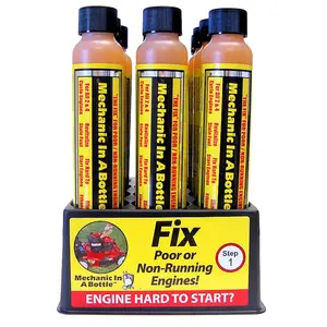 Maxpower Precision Parts  4 Oz Mechanic In A Bottle Gas Treatment Pack Of 12