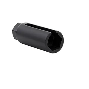 Oxygen Sensor Socket with Side Wire Cutout 3/8” Inch Drive x 7/8” (22mm) fits All Vehicle O2 Removal and Installation Offset Oxygen Sensor Socket