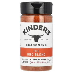 KINDER'S Seasoning, The BBQ Blend , 6.25 oz (177 g) KINDER'S Seasoning, The BBQ Blend , 6.25 oz (177 g)