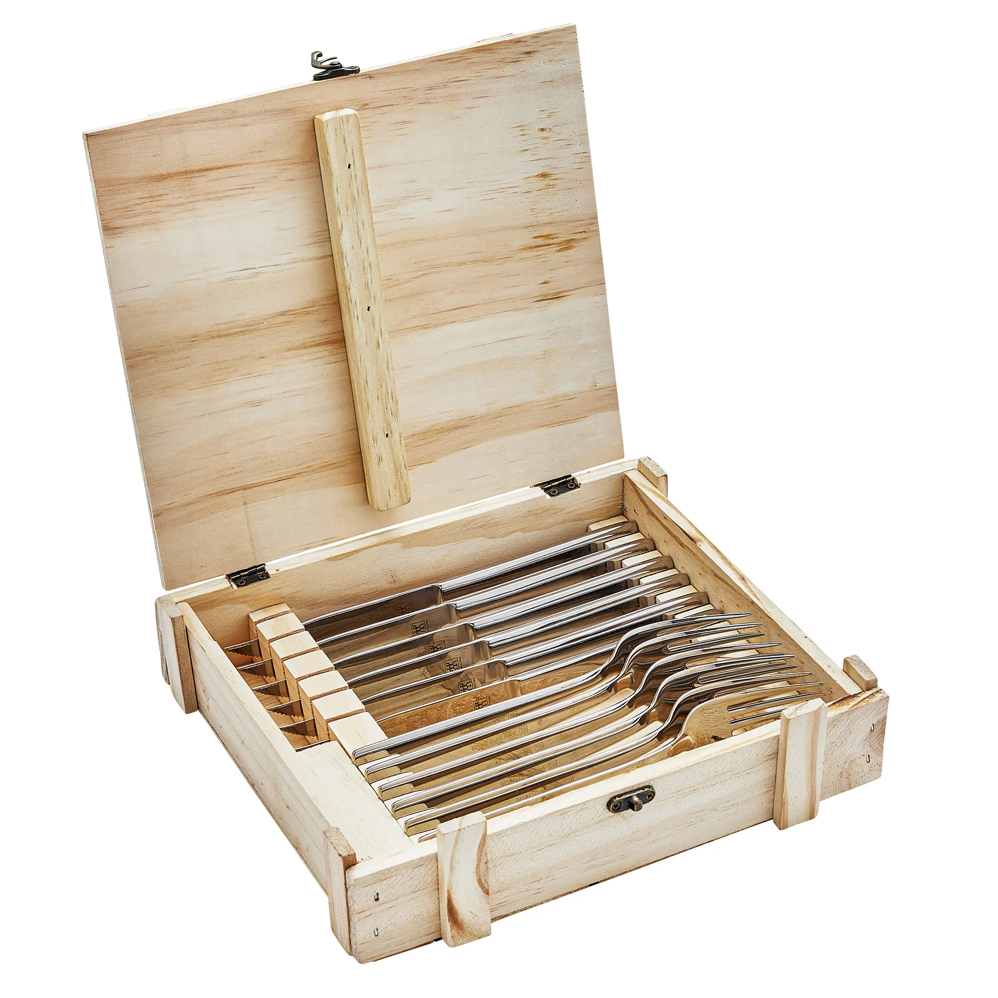 ZWILLING Steak Dinner 12-Piece Set includes forks and steak knives, Gift Set, with Presentation Box ZWILLING Steak Dinner 12-Piece Set includes forks and steak knives, Gift Set, with Presentation Box
