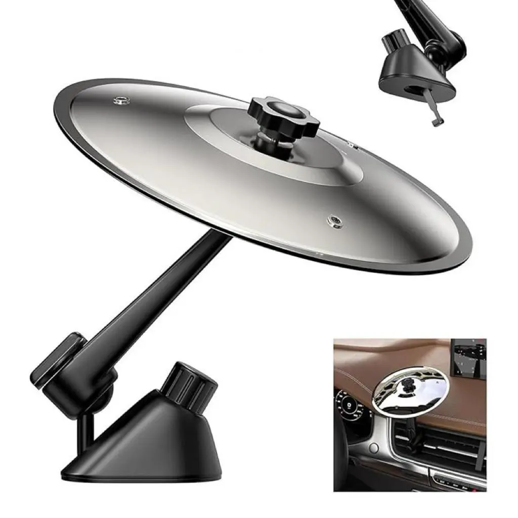 Car Drum Set & Car Cymbal Air Outlet - Steering Wheel Percussion, Stress-Relieving Interactive Drum! Driving Without Boredom, Freely Control The Rhythm. Adjustable, No Restrictions On Vehicle Type, Perfect Gift