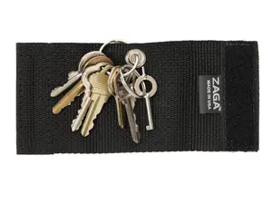 Zaga Silent Key Cover - Velcro Closure, Noise-Reducing Poly Wrap, Made in USA