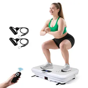 ROTAI Vibration Plate Exercise Machine, Whole Body  Power Vibrate Fitness Platform Vibration Plate for Lymphatic Drainage, Workout equipment #TikTokShopBlackFriday