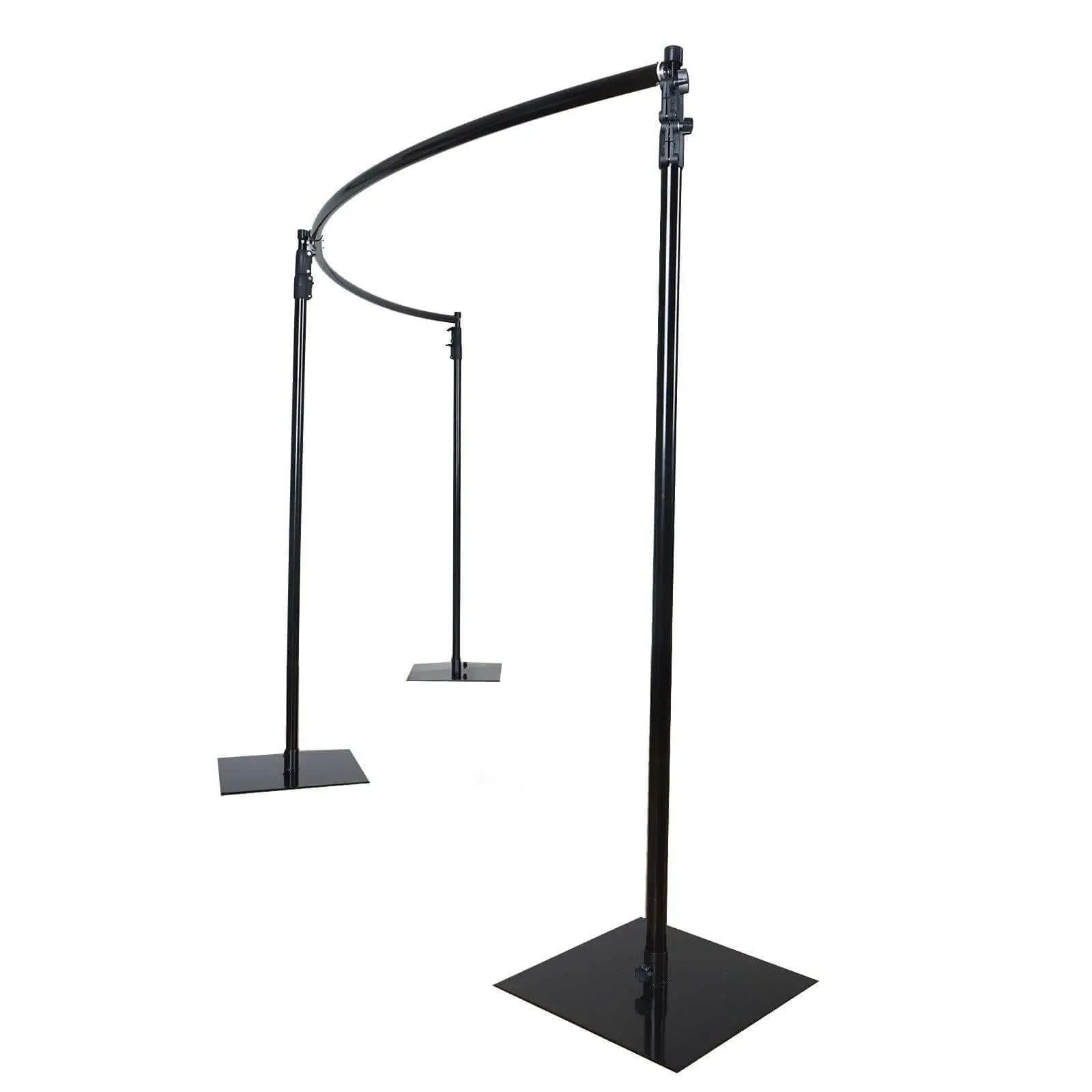 11ft x 13ft DIY Heavy-Duty Curved Photography Backdrop Stand with Triple Base, Camera Accessories