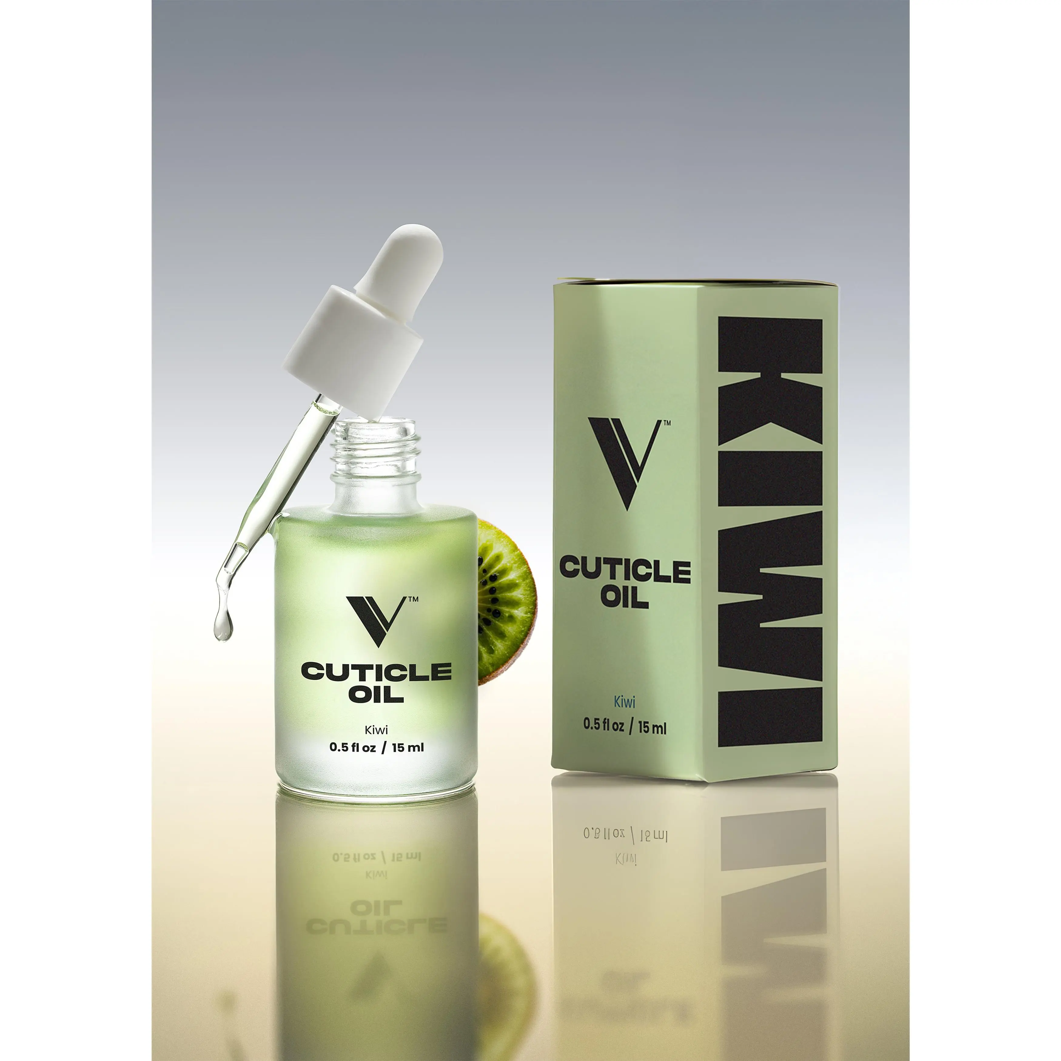 V Beauty Pure Cuticle Oil Kiwi | Nourishing Nail Repair Moisturizing Cuticle Treatment Nail Care