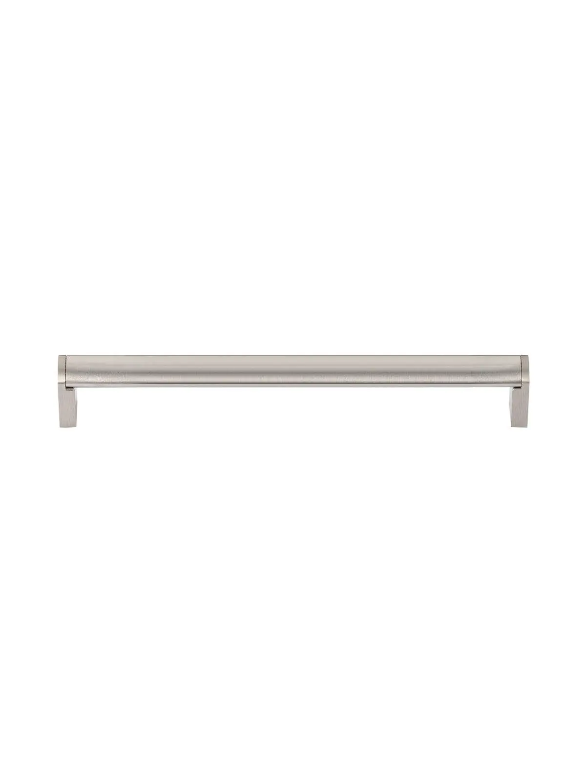 HW434BN Decorative Cabinet Pull - 7.5 in. Center to Center, Brushed Nickel, Hand-Finished Hollow Construction, Bath Drawer-Door Handles, Cabinet Functionality Enhancer - Pack of 5, Functionality To Cabinets