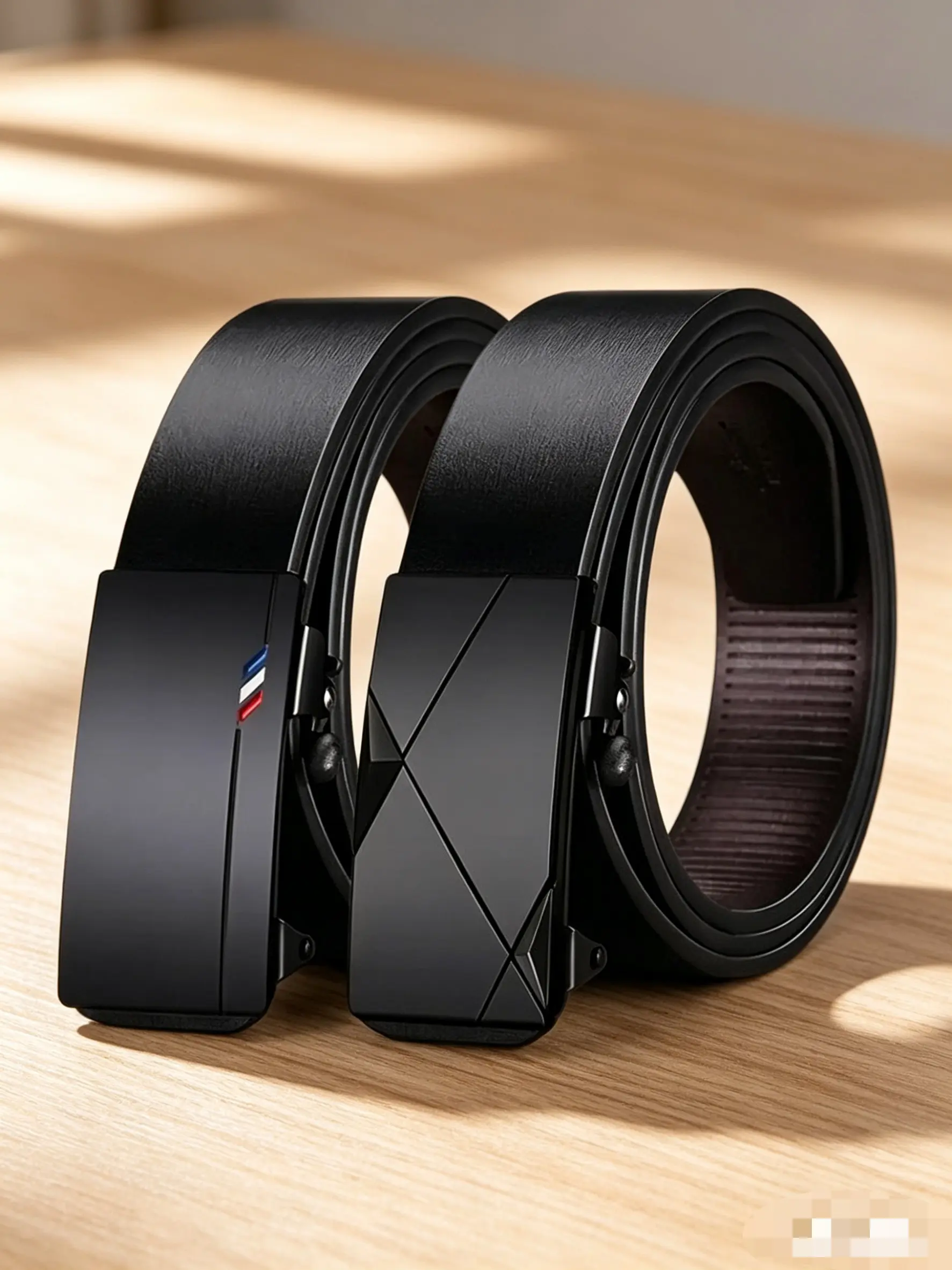 Men's Elegant Automatic Buckle Belt, Belt With Buckle, Classic Style, High Practicality, Adjustable Size, Suitable for Jeans and Business Wear, Casual Business Belt