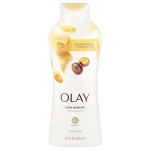 Olay Ultra Moisture Shea Butter Body Wash, 22 fl oz (650 ml) Olay Ultra Moisture Shea Butter Body Wash, 22 fl oz (650 ml)