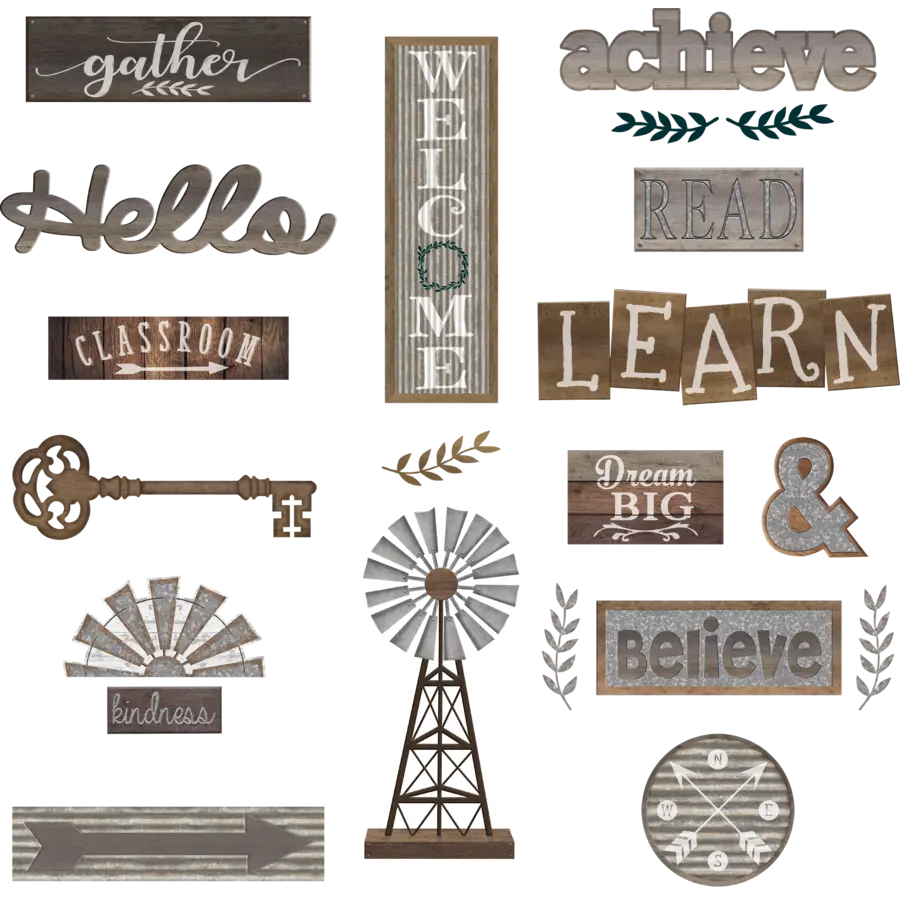 Home Sweet Classroom Wall Decor Bulletin Board Display Set(C)