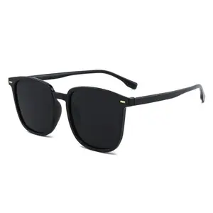 5Pcs Unisex Pilot Sunglasses Set, Vintage Double Bridge Large Square Semi-Rimless Eyewear, PC Frame Polyamide Transparent Colored Lens Blue Light Blocking Fashion Glasses for Travel Casual Daily Wear