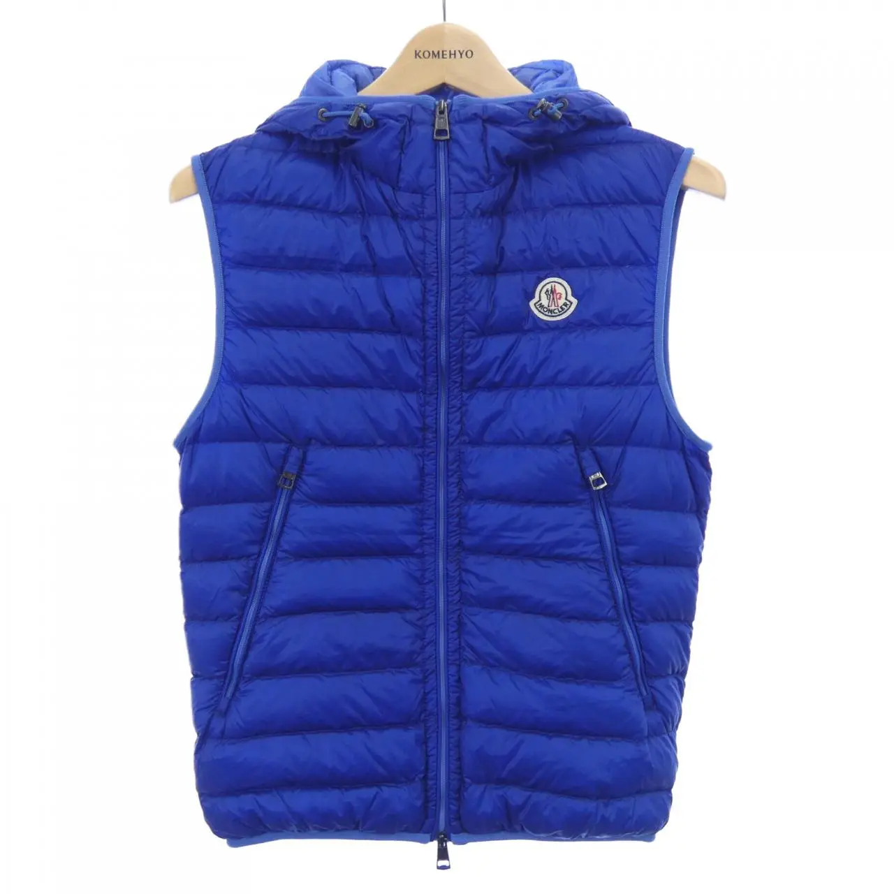 Pre-owned MONCLER Nylon Small Leather Goods MORELLET Down Vest