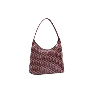 GOYARD Bohème Hobo Bag with Y Monogram and Leather Handle for Women