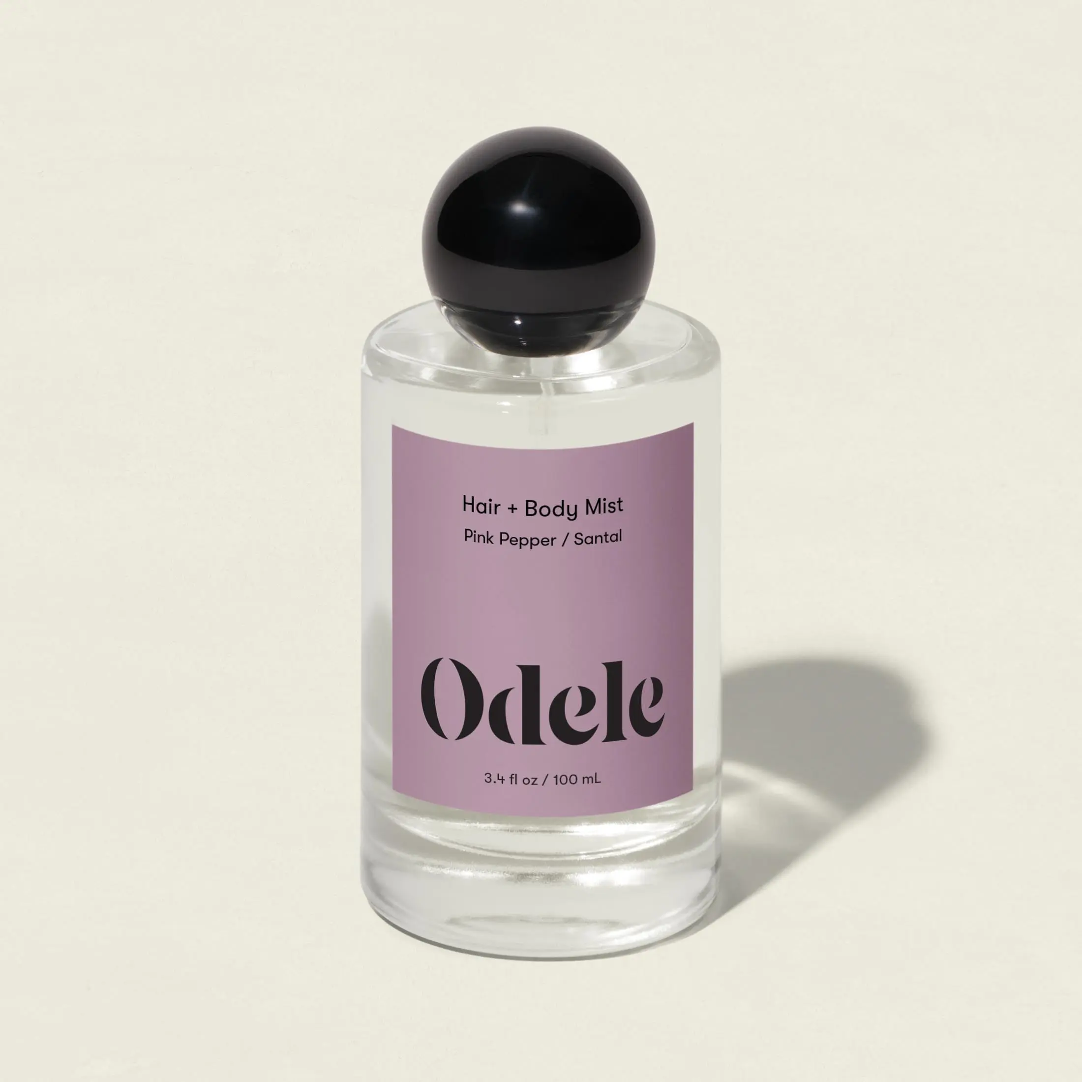 Odele Hair + Body Mist - Pink Pepper / Santal | Lightweight Fragrance Mist for Hair + Skin + Everyday Refresh | Warm Spicy Scent + Long-Lasting Wear | 3.4 fl. oz