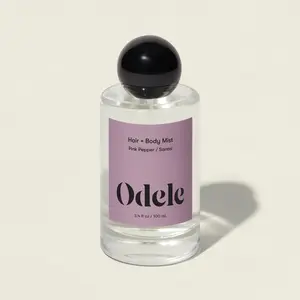 Odele Hair + Body Mist - Pink Pepper / Santal | Lightweight Fragrance Mist for Hair + Skin + Everyday Refresh | Warm Spicy Scent + Long-Lasting Wear | 3.4 fl. oz