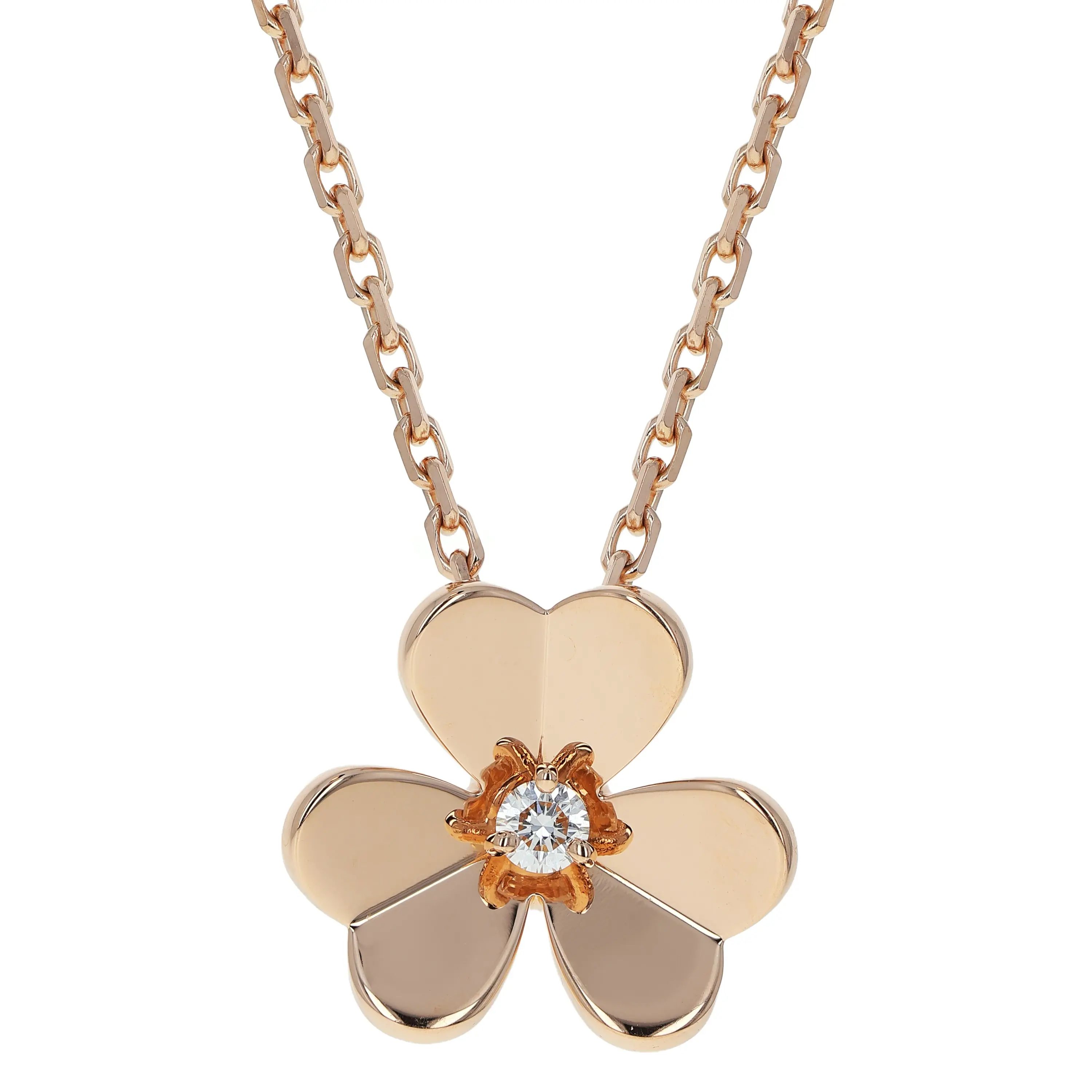Pre-owned Van Cleef & Arpels Frivole Pendant Necklace