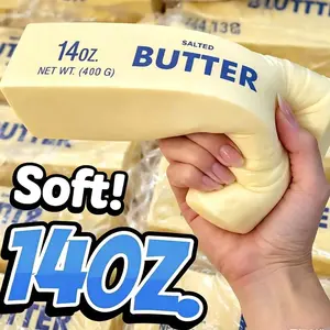 Butter Stick Squishy Toy – Soft Squeeze Stress Relief Toy for Fun & Relaxation