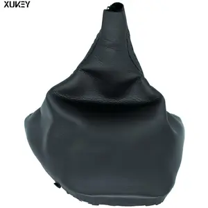 XUKEY Auto Artificial Leather Gear Stick Shift Knob Lever Shifter Gaiter Boot Dust-Proof Cover Fit for BMW E90 E91 E92 E93 Car Styling